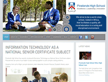 Tablet Screenshot of phs.org.za